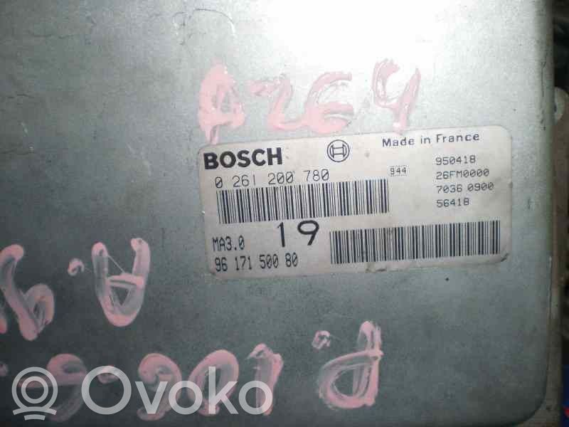 Peugeot 106 Unitate/modul de control motor 