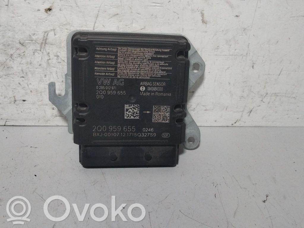 Volkswagen Polo VI Airbag control unit/module 