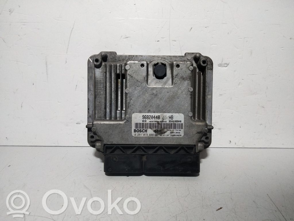Engine control unit/module   96820448,0281013600