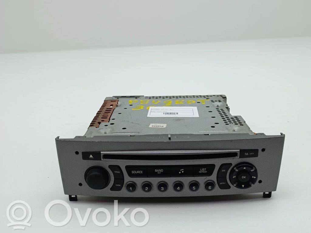 Peugeot 308 Panel / Radioodtwarzacz CD/DVD/GPS 