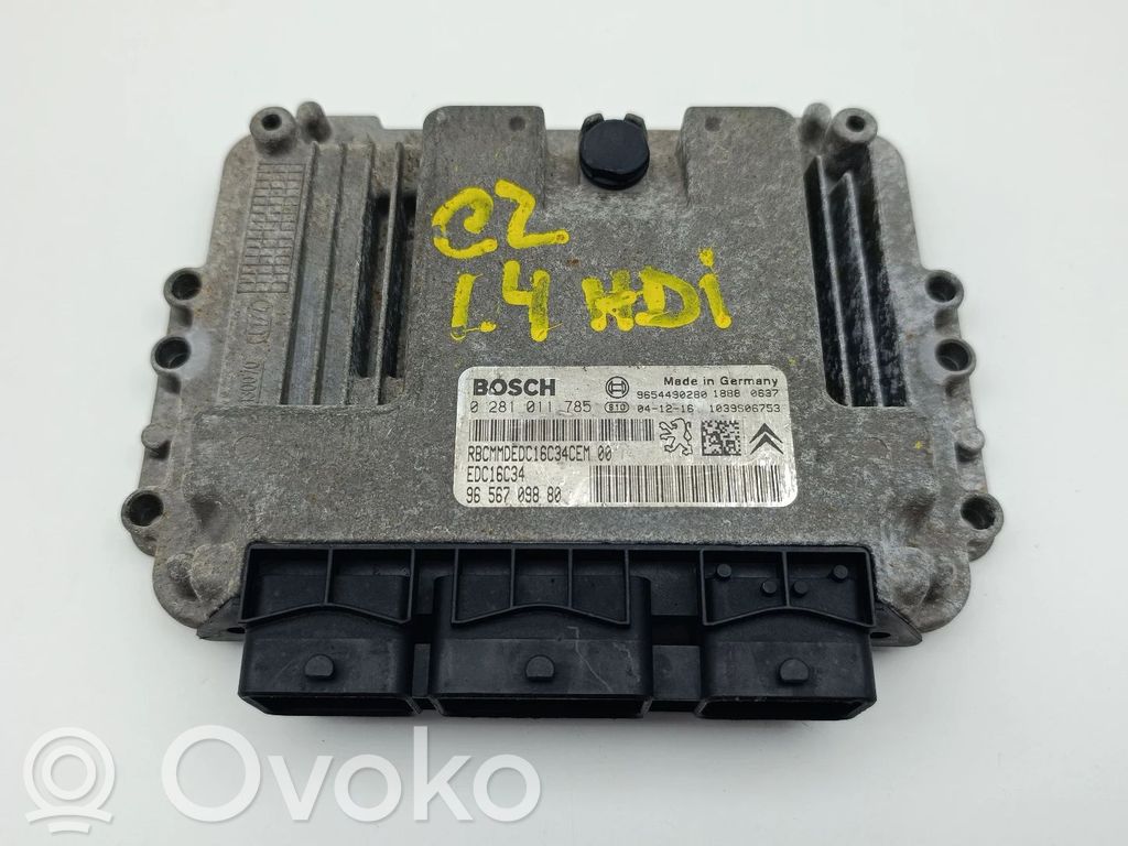 Citroen C2 Engine control unit/module 