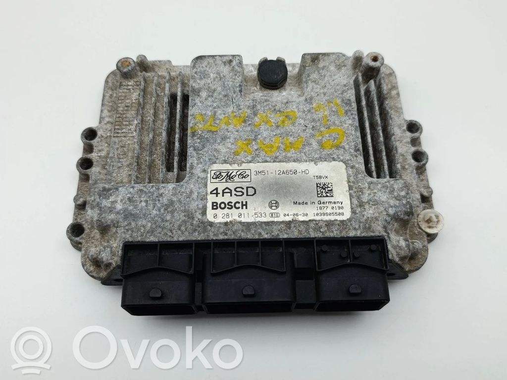 Ford C-MAX I Engine control unit/module 