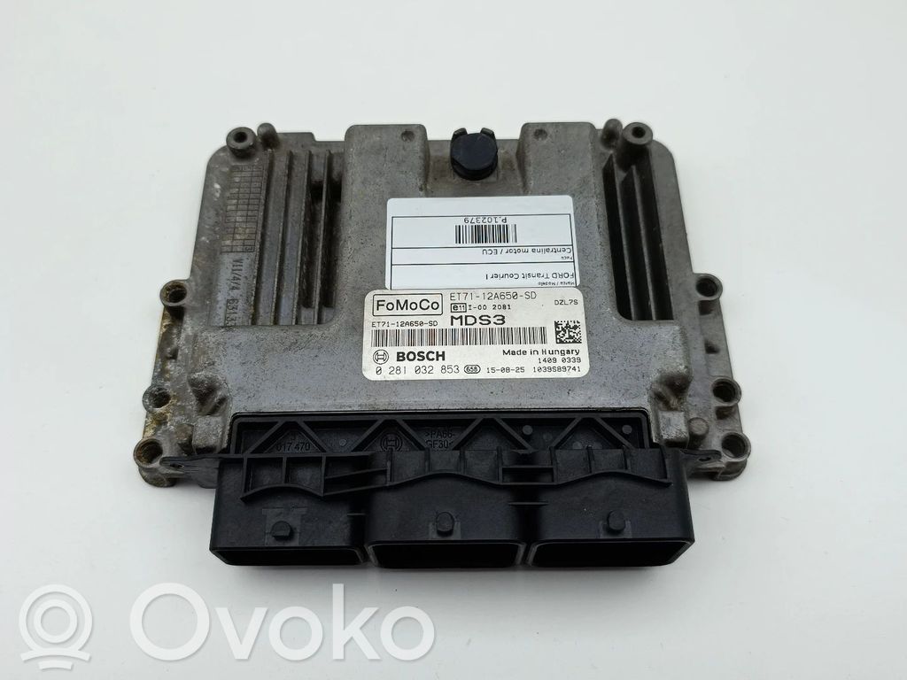 Ford Transit Courier Engine control unit/module 