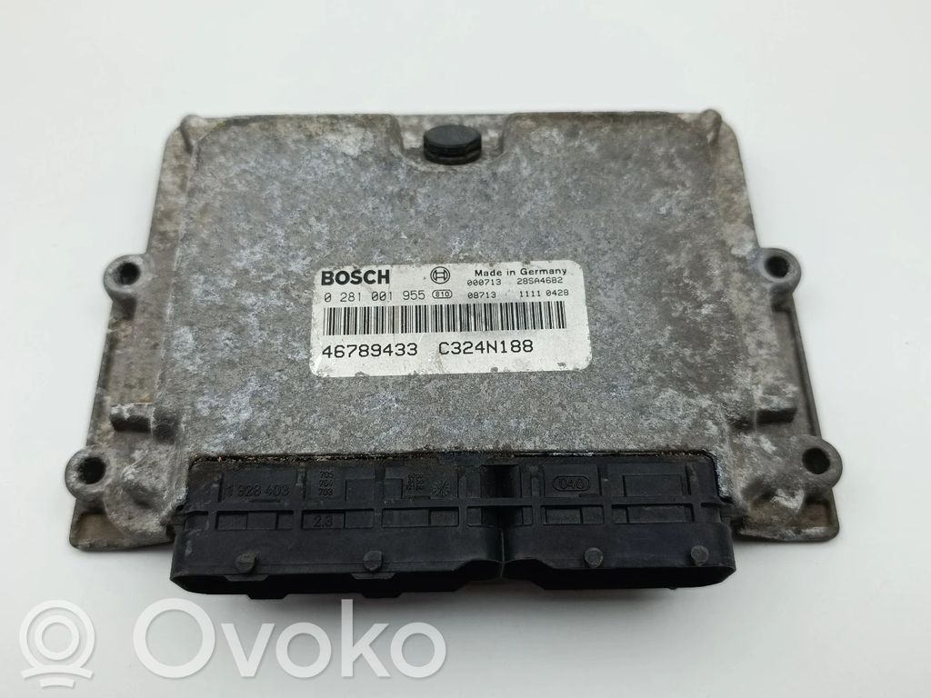 Engine control unit/module   0281001955,28SA4682,46789433