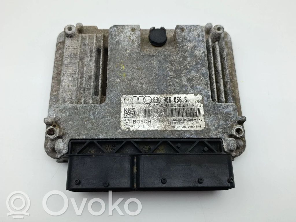 Engine control unit/module   03G906056S,0281015208,1039S27733