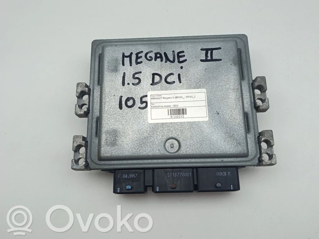 Engine control unit/module   8200659536,S122326110A