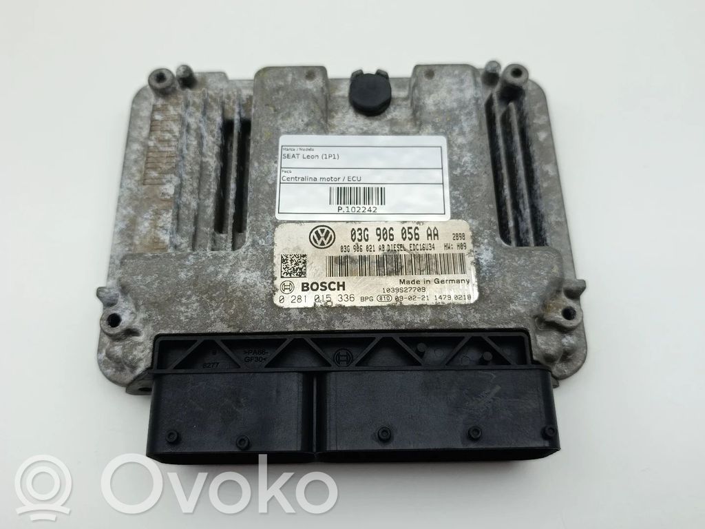 Seat Leon (1P) Engine control unit/module 