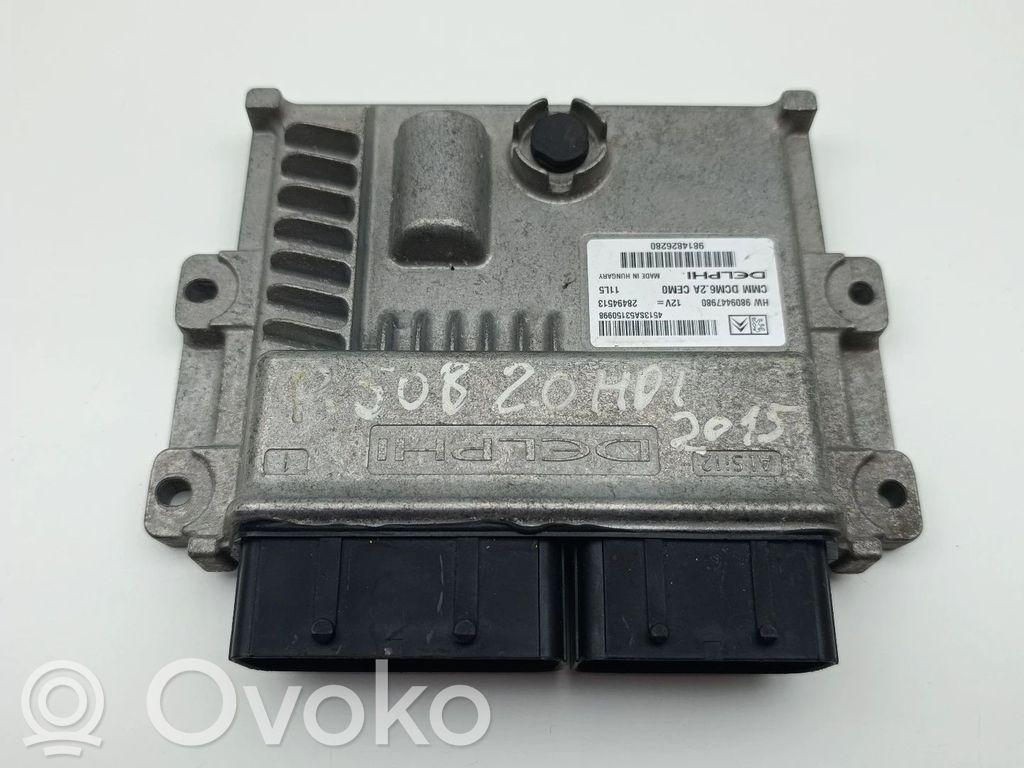 Engine control unit/module   9809447980,28494513,9814826280