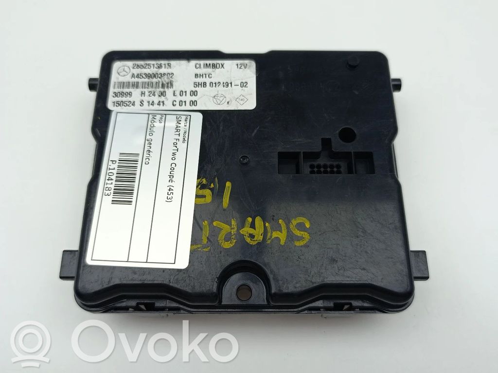 Muut ohjainlaitteet/moduulit   285251361R,A4539003802