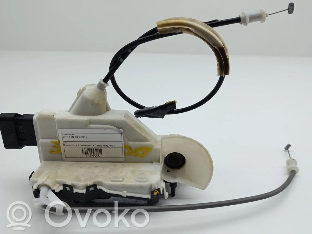 Citroen C4 II Priekinė durų spyna 