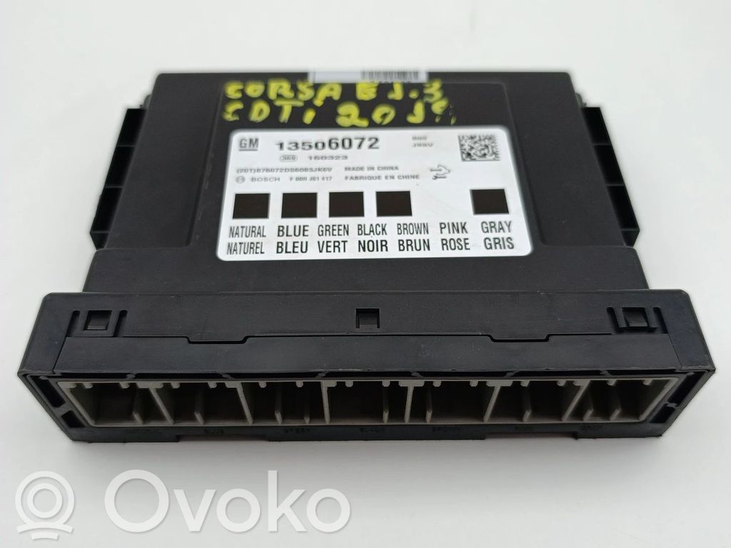 Comfort/convenience module   13506072,F00HJ01417
