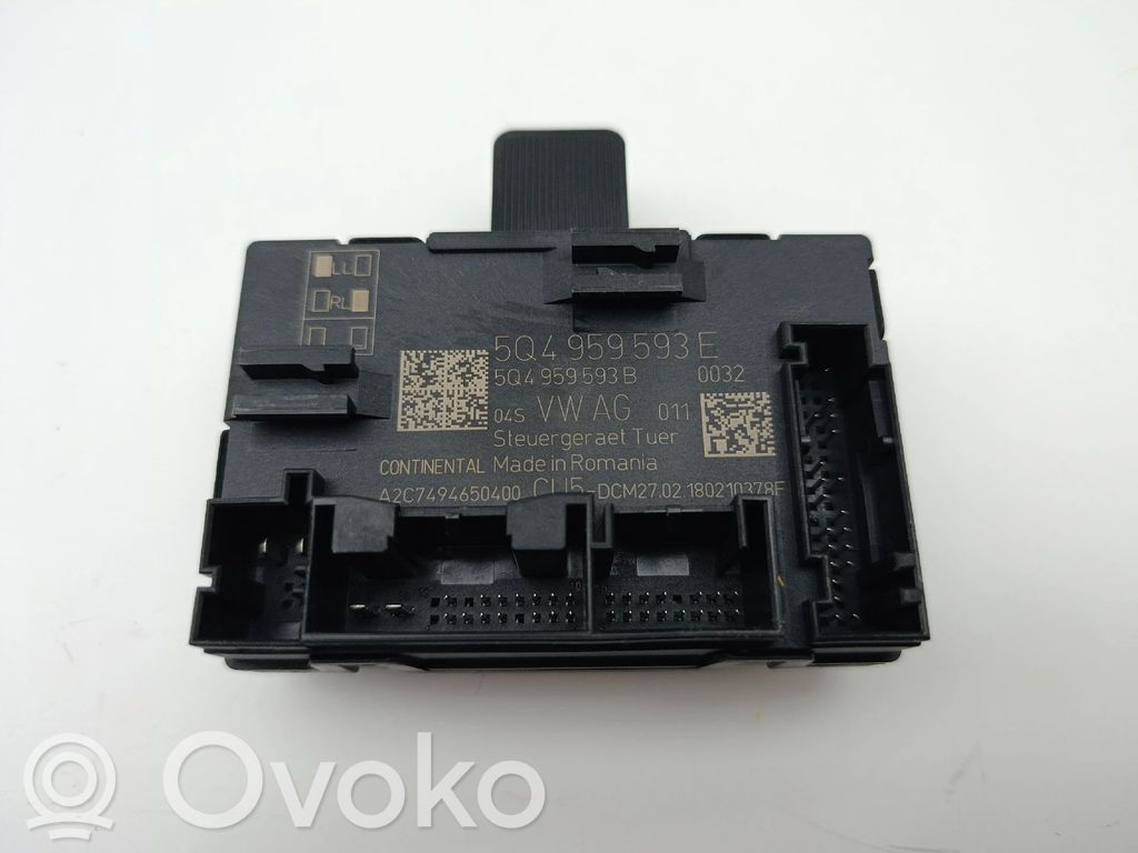 Volkswagen Golf VII Alte unități/module de control 