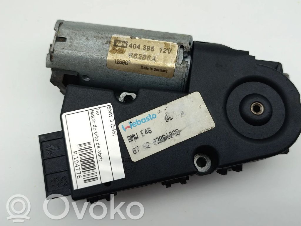 BMW 3 E46 Электродвигатель складной крыши 