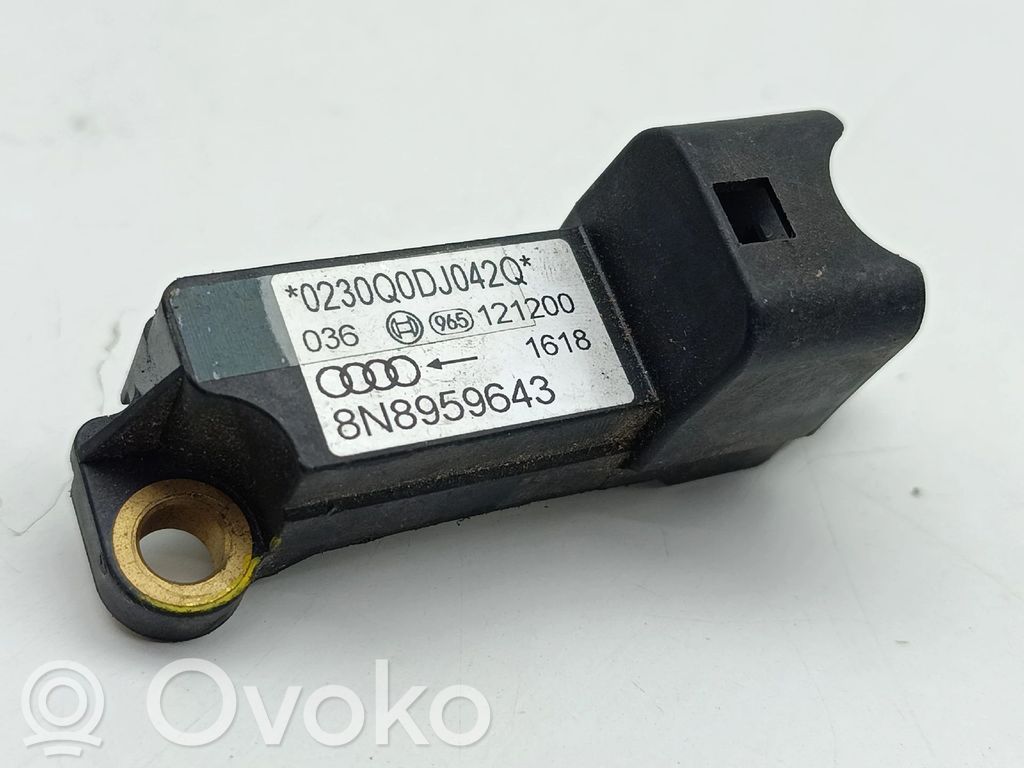Airbag deployment crash/impact sensor   8N8959643