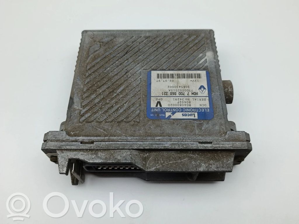 Engine control unit/module   R04080002D,7700868321,80602F