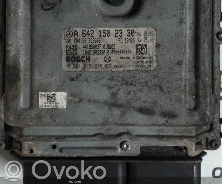 Mercedes-Benz Sprinter W906 Komputer / Sterownik ECU silnika 