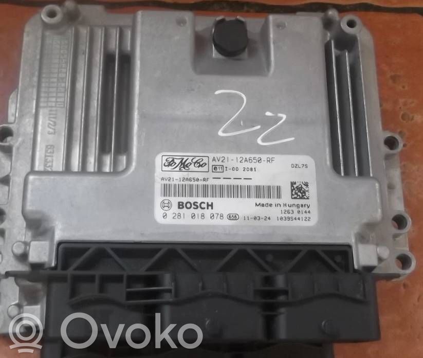 Ford Fiesta Engine control unit/module ECU 
