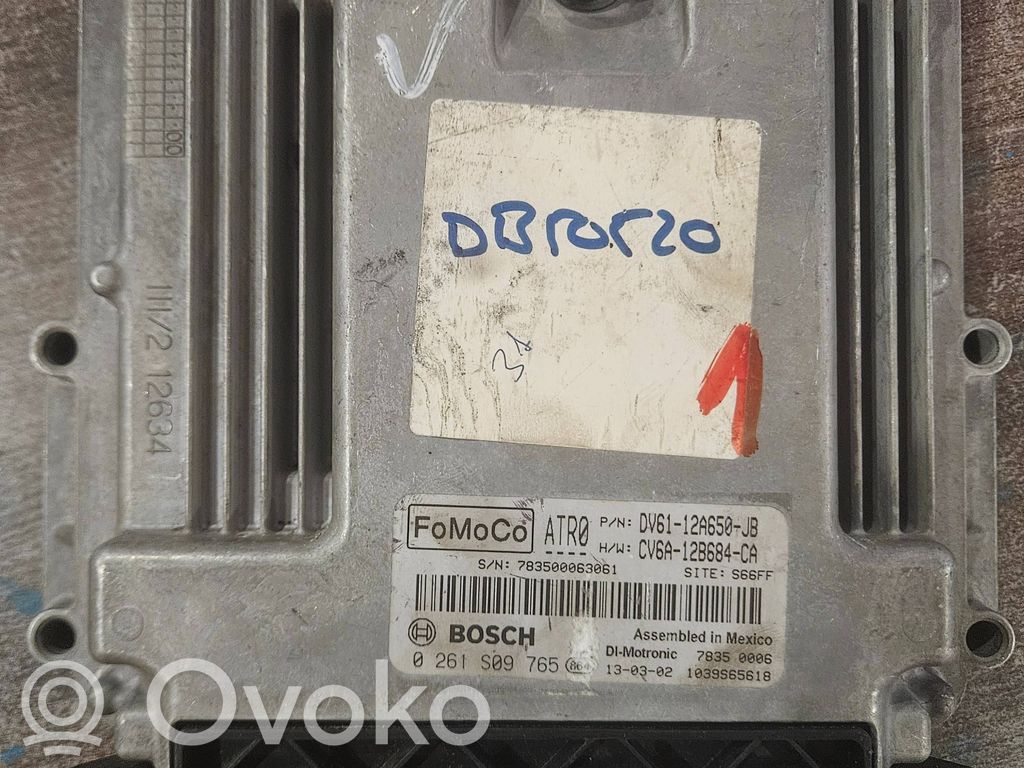 Galios (ECU) modulis   DV6112A650JB,CV6A12B684CA,0261S09765