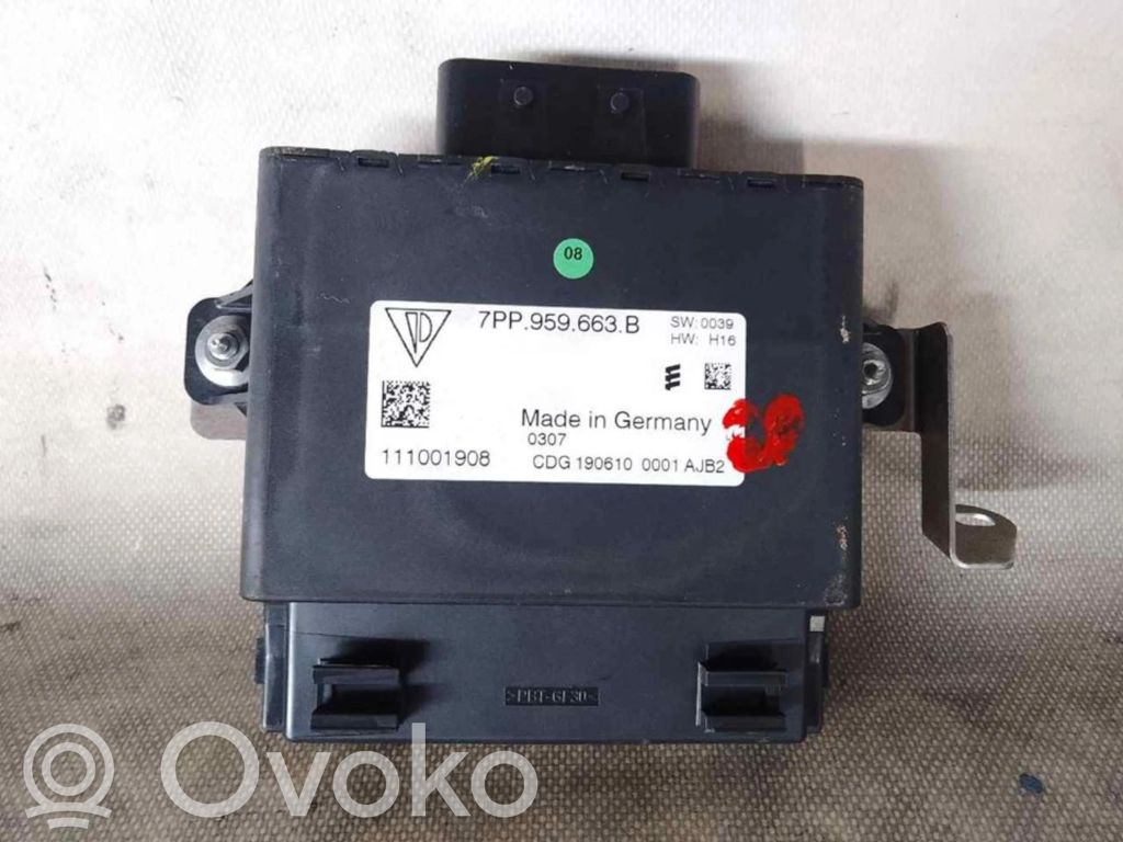 Unidad de control/módulo del motor   7PP959663
