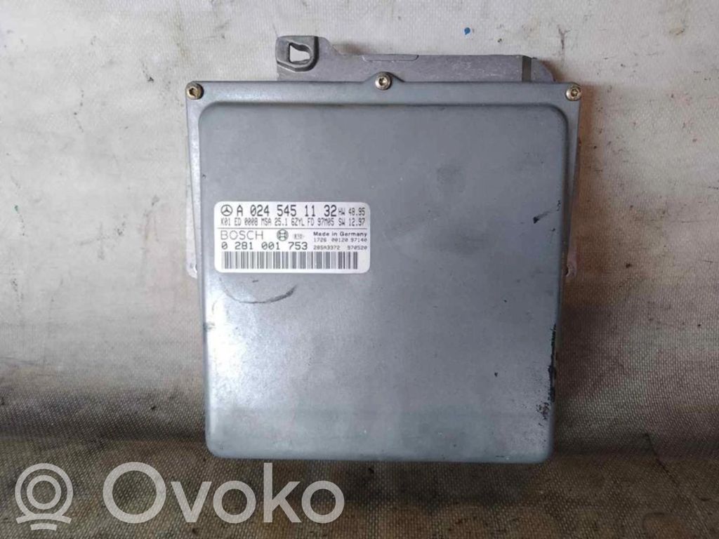 Engine control unit/module ECU   A0245451132