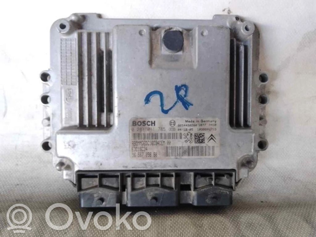 Citroen C3 Unidad de control/módulo ECU del motor 