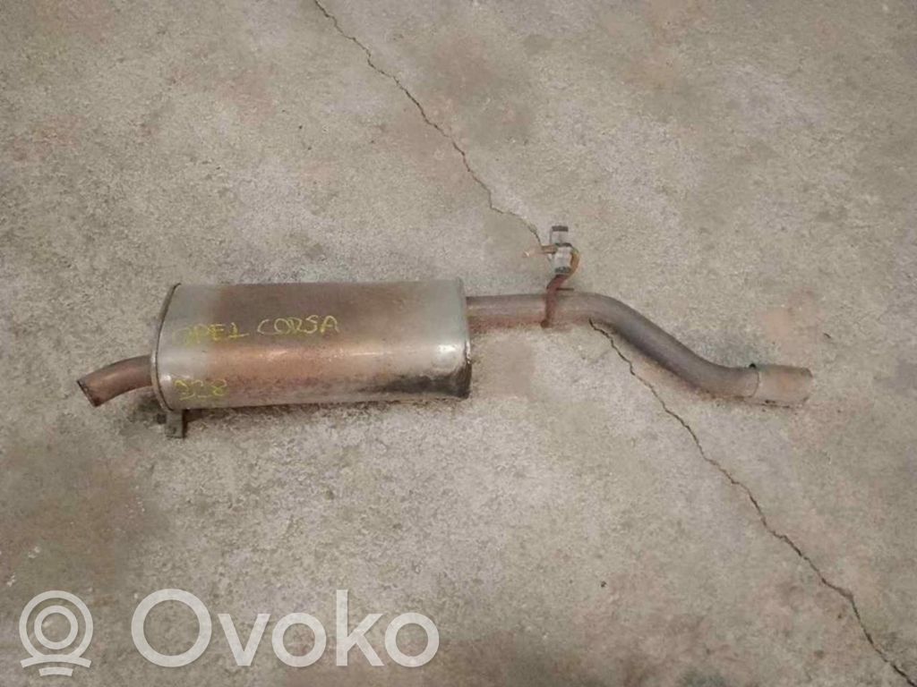 Opel Corsa D Išmetamųjų dujų vamzdelis 
