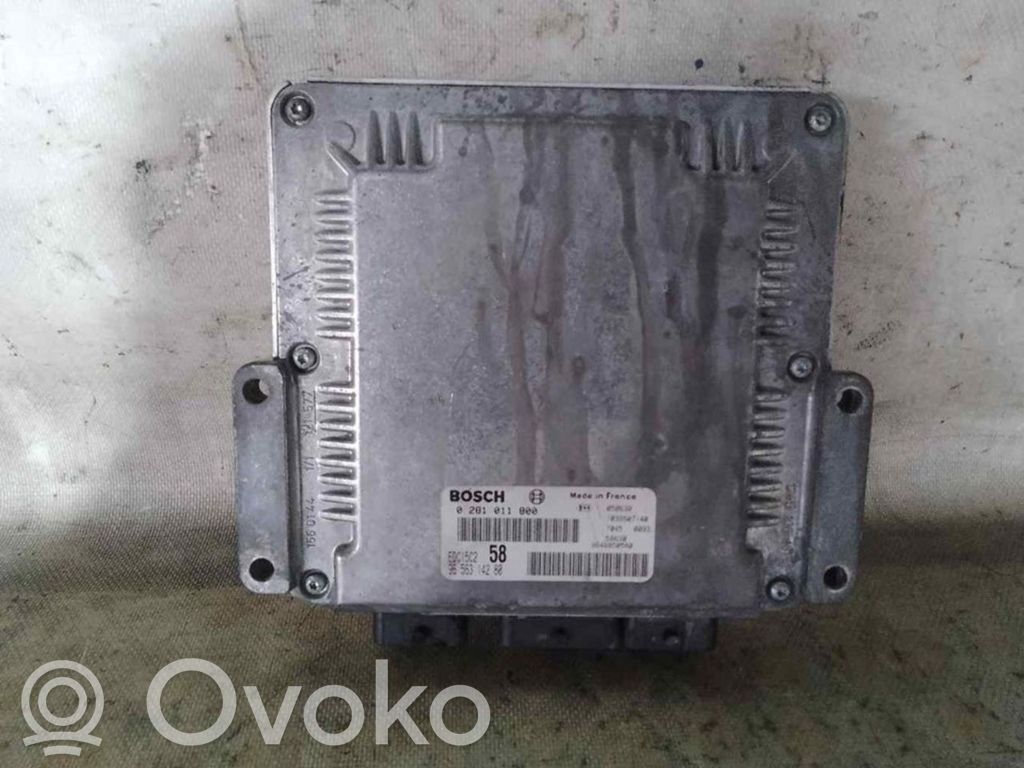 Engine control unit/module ECU   9646850580