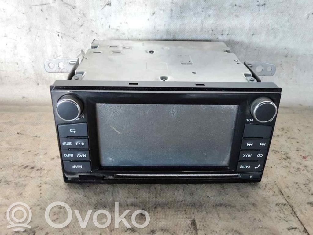 Nissan Micra Radio/CD/DVD/GPS-pääyksikkö 