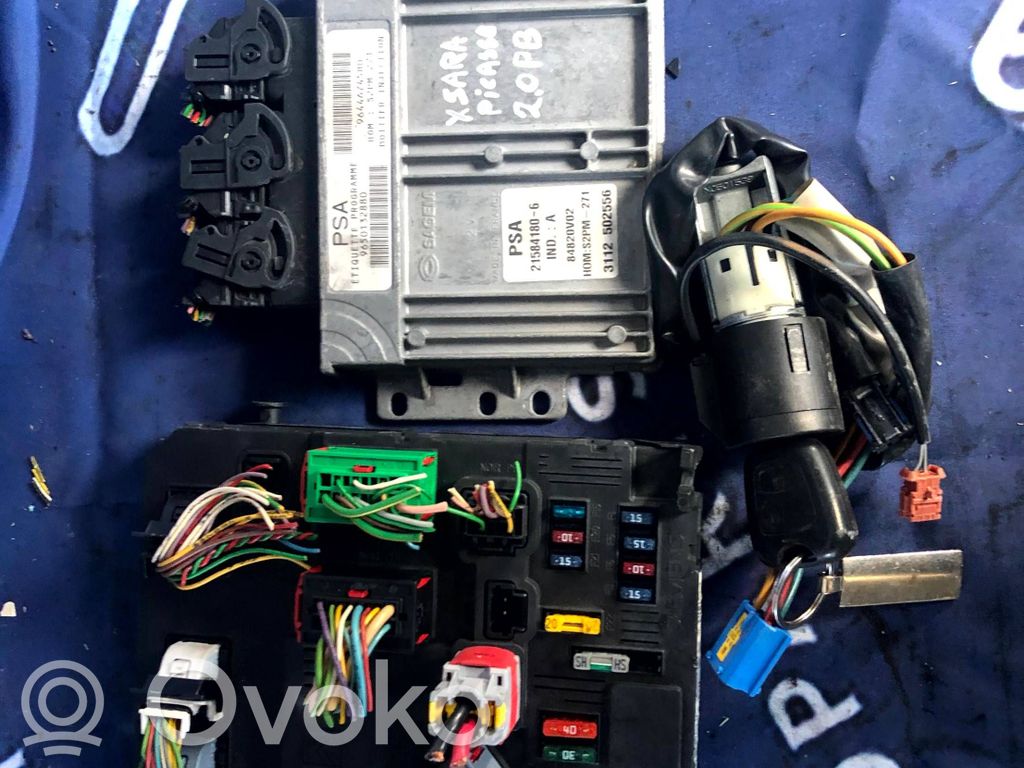 Citroen Xsara Picasso Engine ECU kit and lock set 