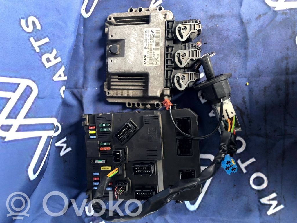 Peugeot 206 Engine ECU kit and lock set 