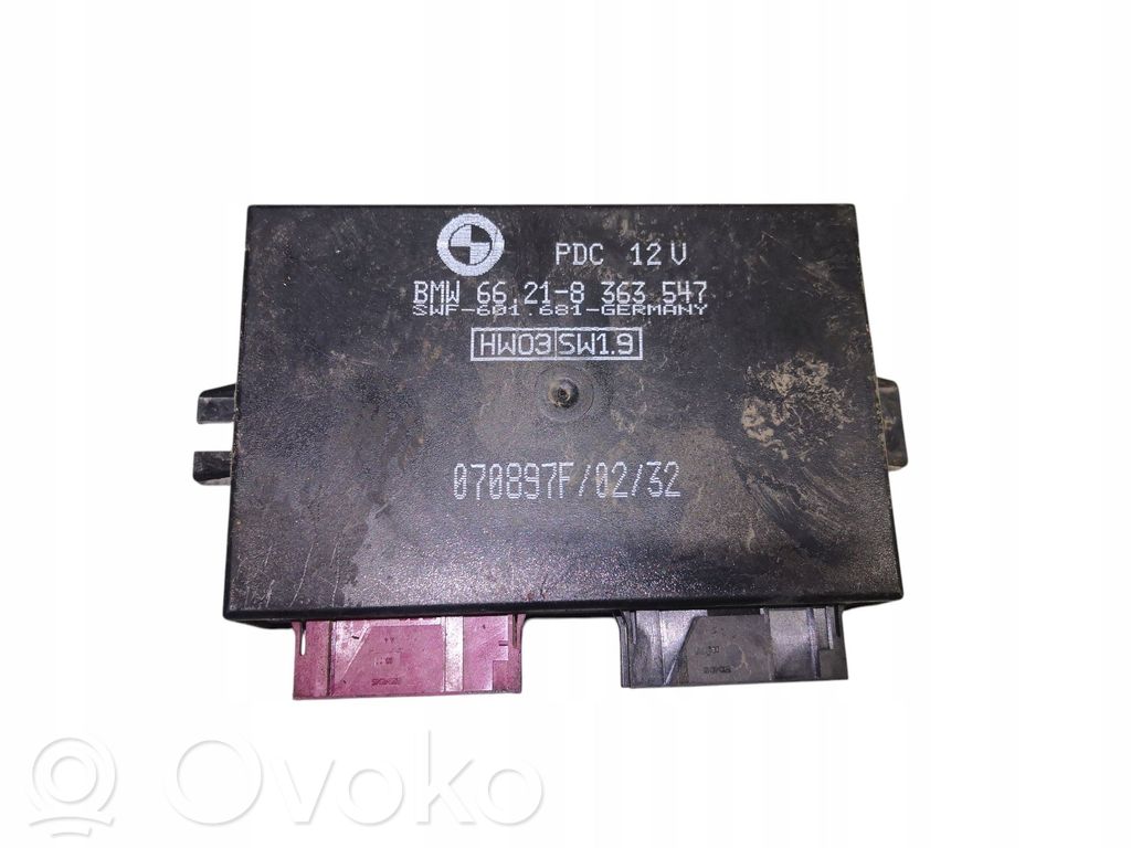 BMW 5 E39 Parking PDC control unit/module 