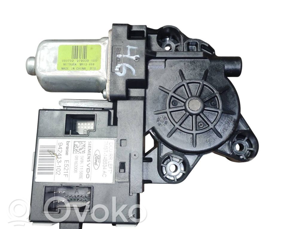 Ford C-MAX I Silniczek podnoszenia szyby drzwi tylnych 