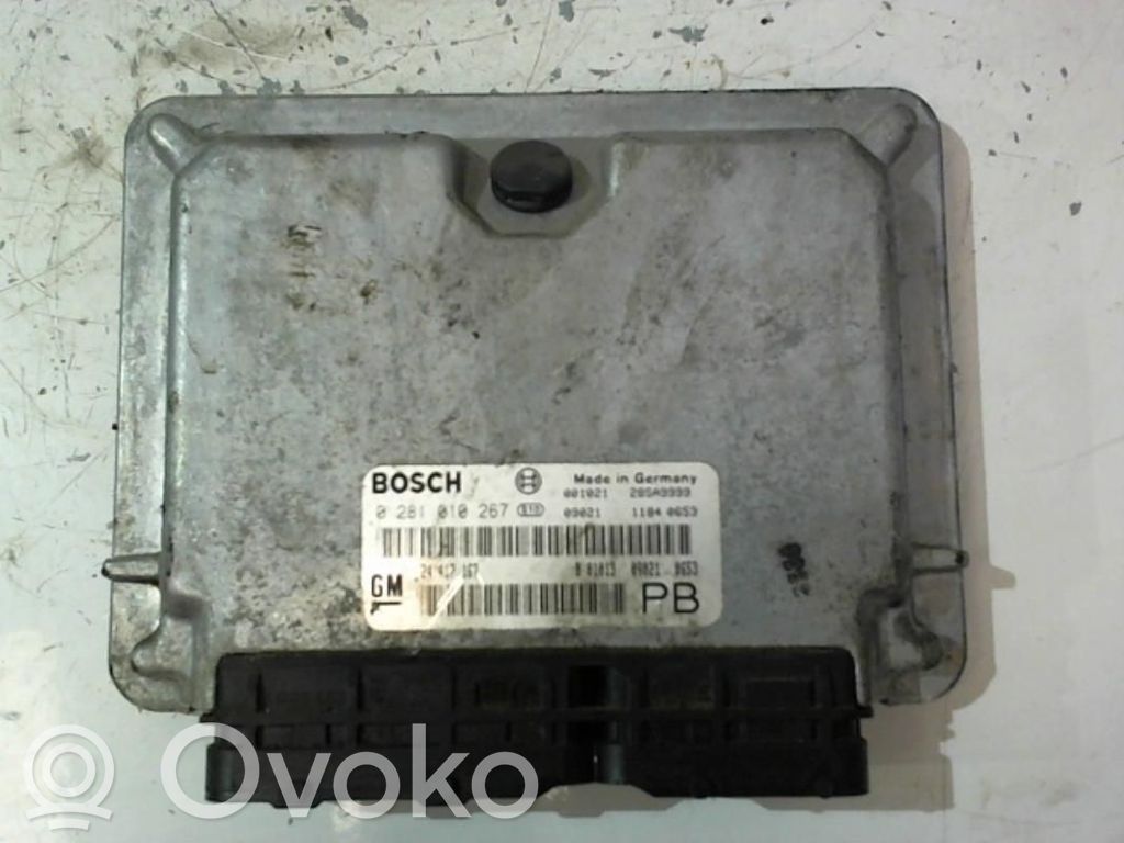 Opel Astra G Engine control unit/module 