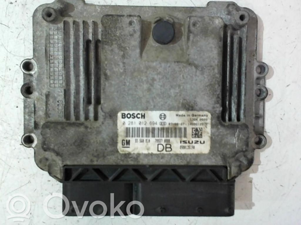Opel Astra H Engine control unit/module 