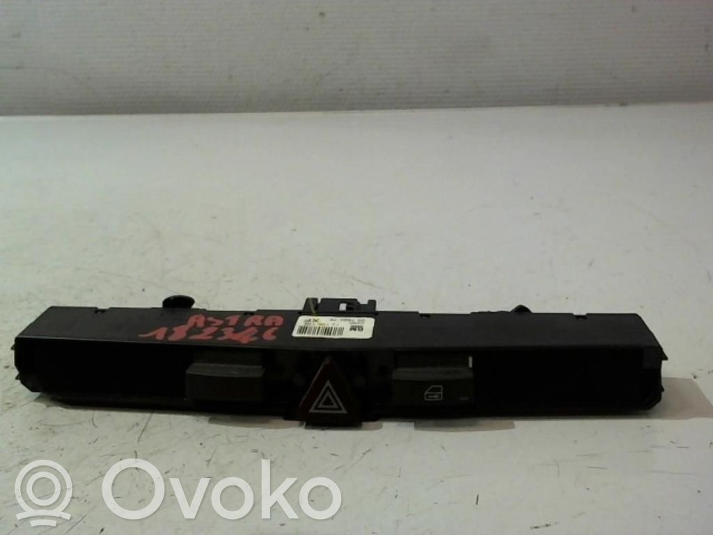 Opel Astra H Botón interruptor de luz de peligro 