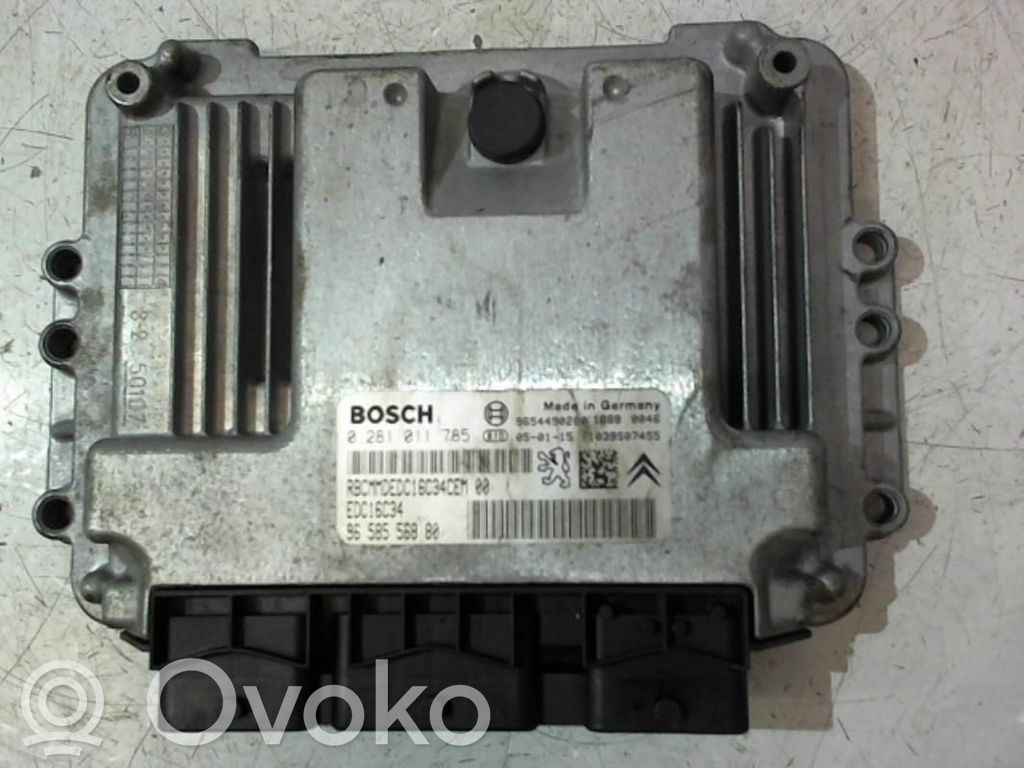 Citroen C2 Calculateur moteur ECU 