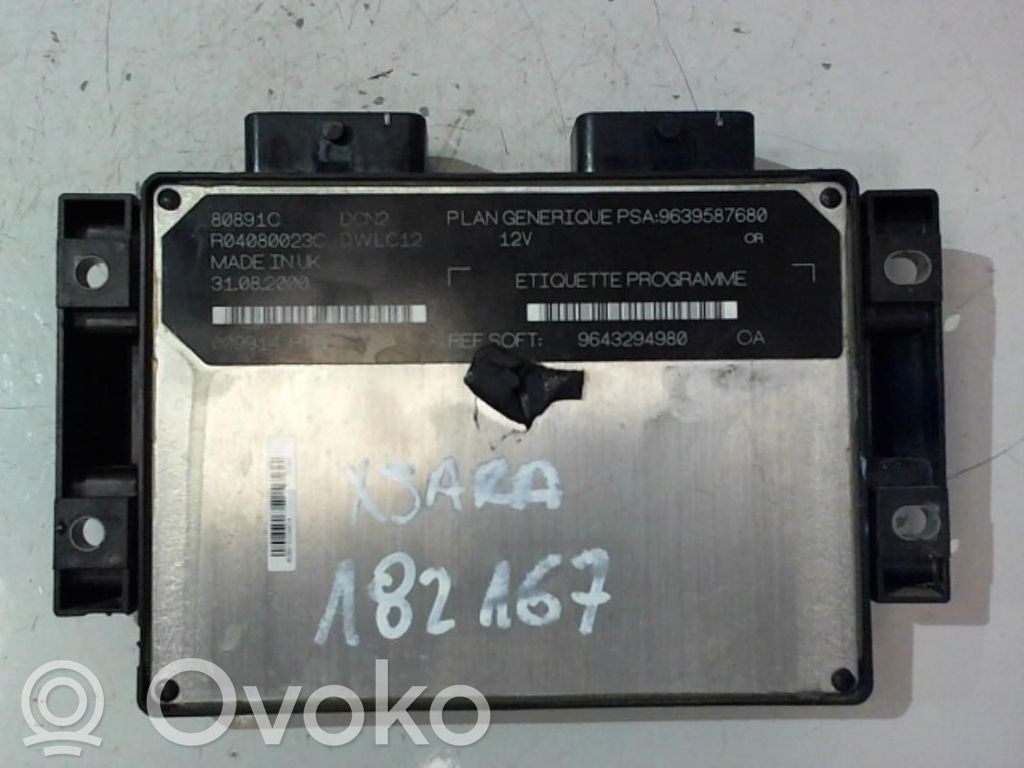 Sterownik / Moduł ECU   0000193928,9639587680