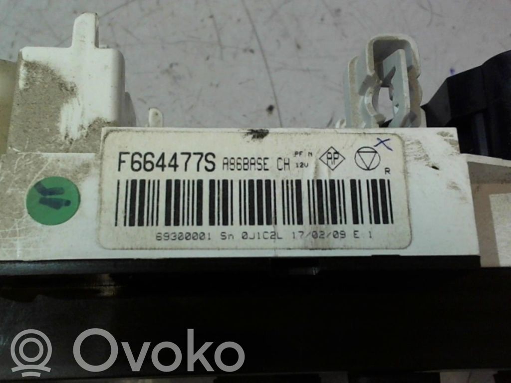 Citroen C3 Climate control unit 