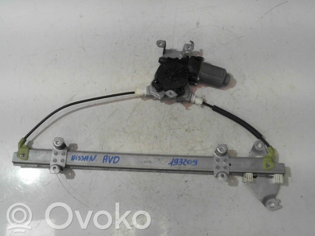 Nissan Note (E11) Front door window regulator with motor 