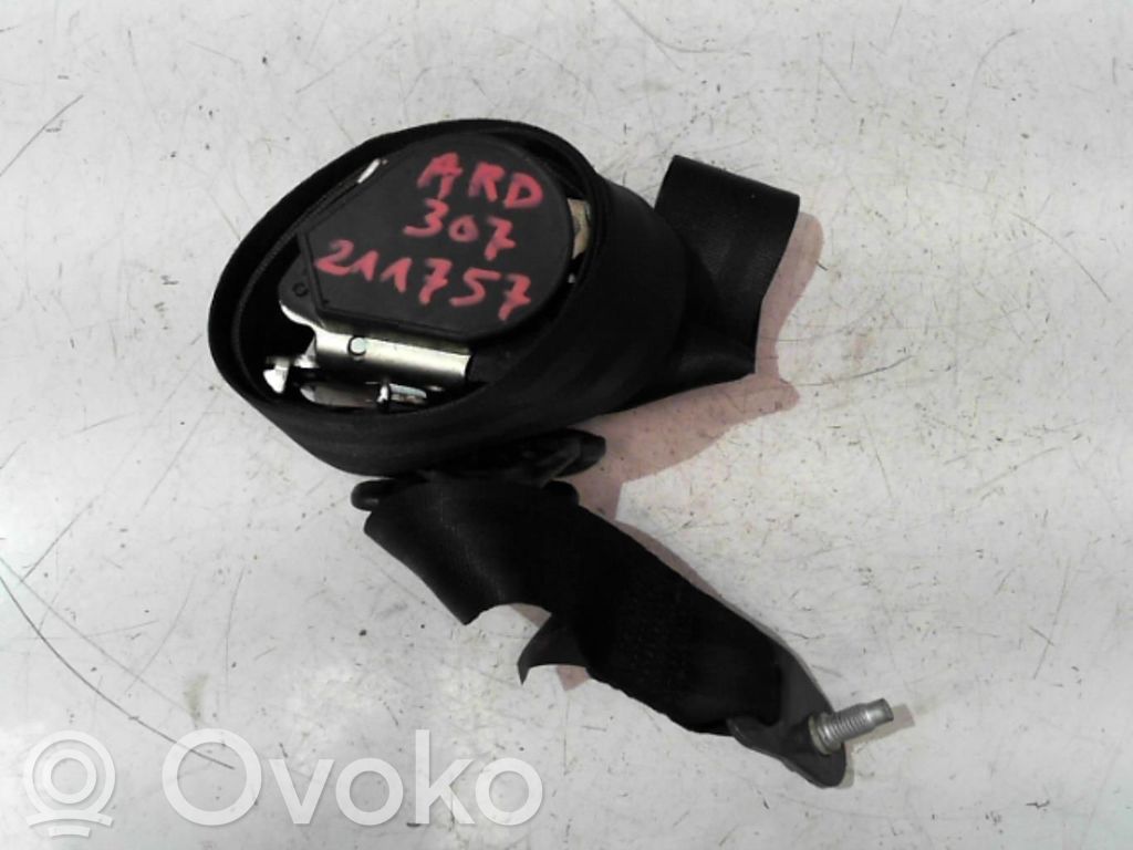 Peugeot 307 Cinturón trasero 