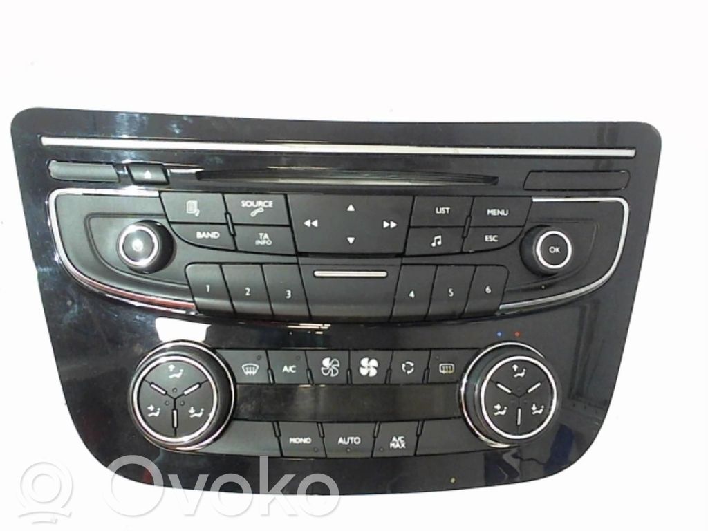 Peugeot 508 Climate control unit 