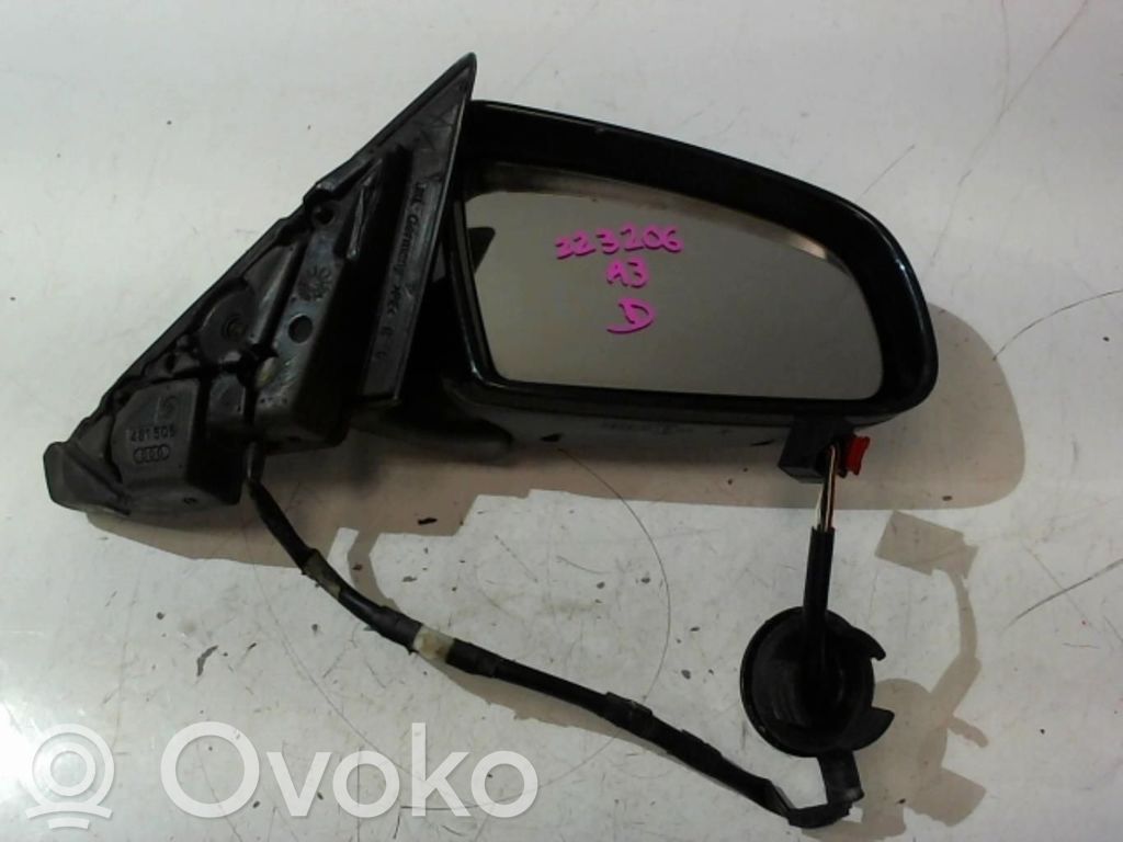 Audi A3 S3 A3 Sportback 8P Manualne lusterko boczne drzwi przednich 