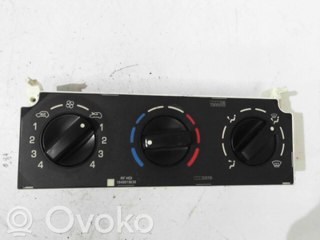 Citroen Berlingo Climate control unit 
