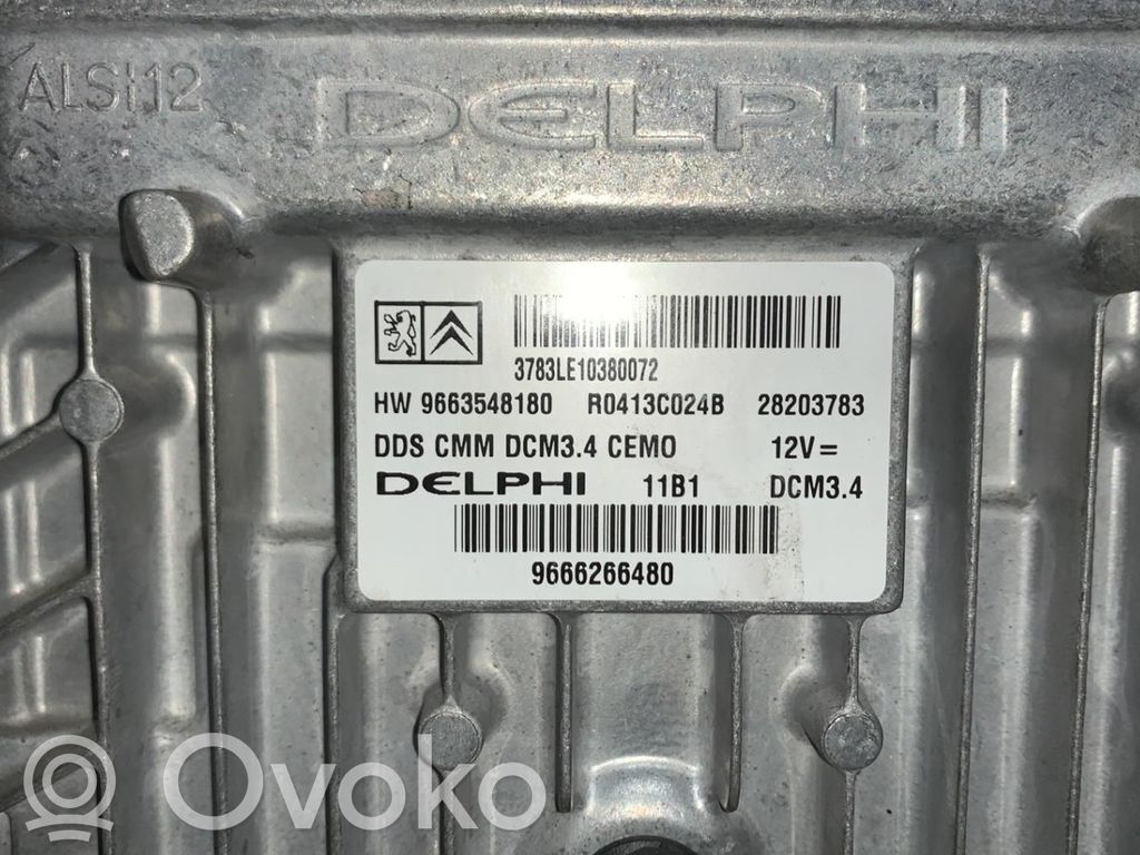 Peugeot 308 Sterownik / Moduł ECU 