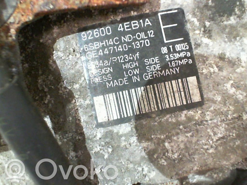 Nissan Qashqai Kompresor / Sprężarka klimatyzacji A/C 