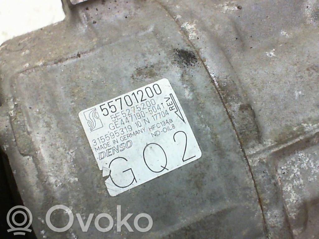 Opel Corsa D Air conditioning (A/C) compressor (pump) 