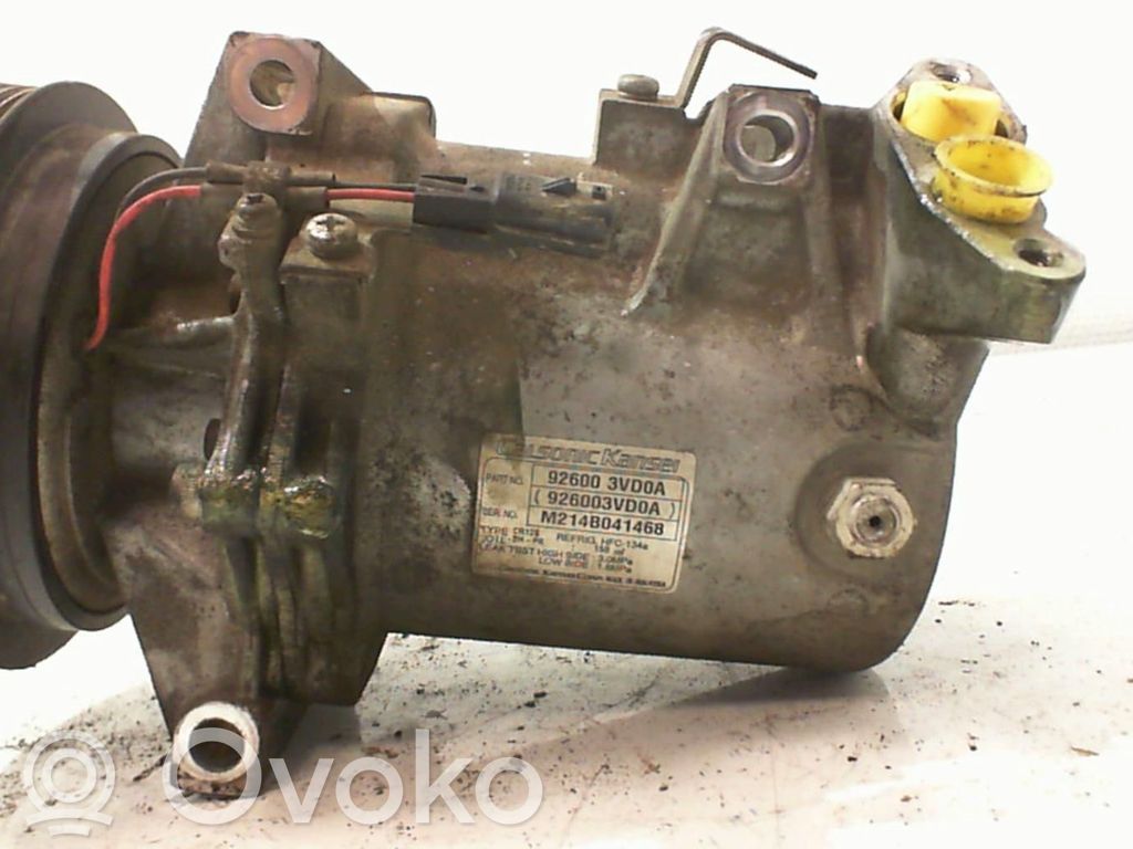 Nissan Juke I F15 Klimakompressor Pumpe 