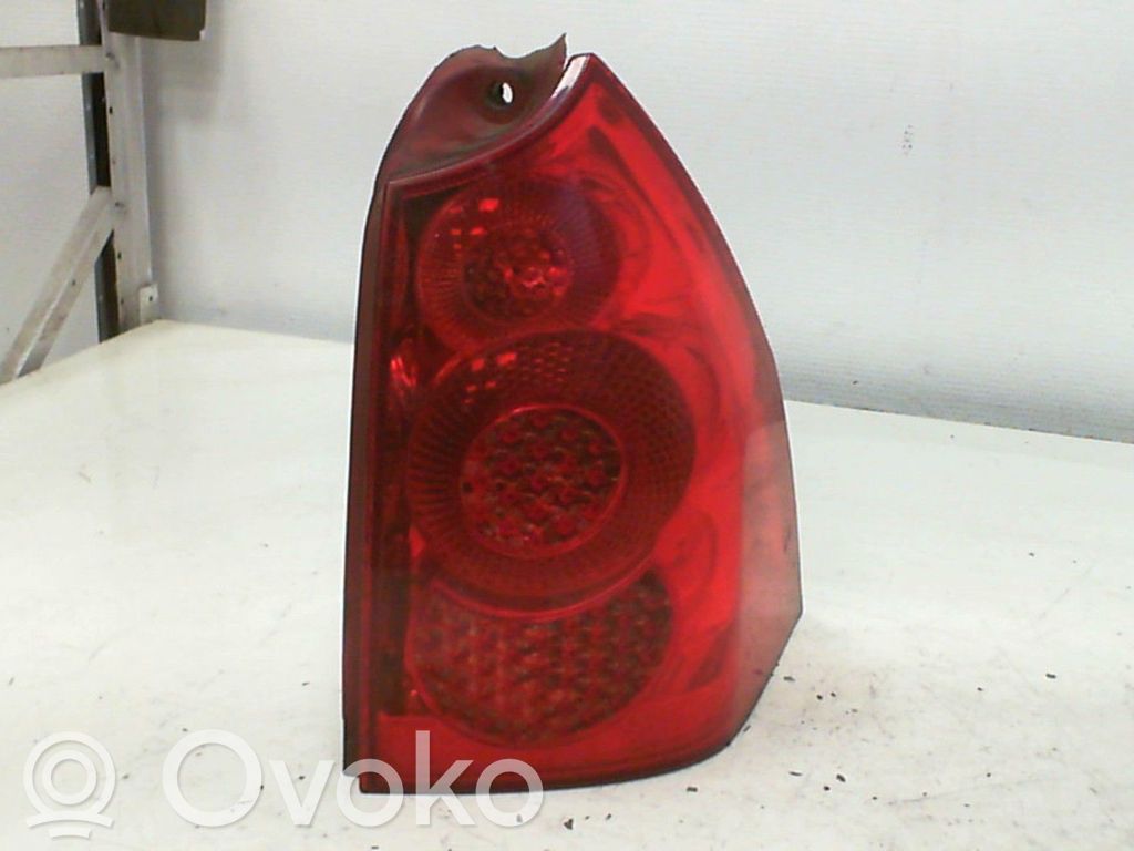 Peugeot 307 Aizmugurējais lukturis virsbūvē 