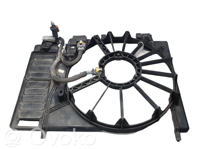 Peugeot 508 Radiator cooling fan shroud 