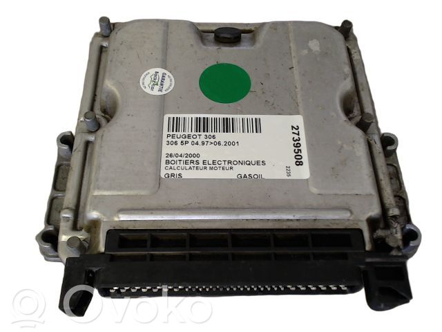 Engine control unit/module ECU   1929ZF,1929ZF,EDC15C2PSA